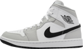 Air Jordan 1 Mid WMNS White Light Smoke Grey