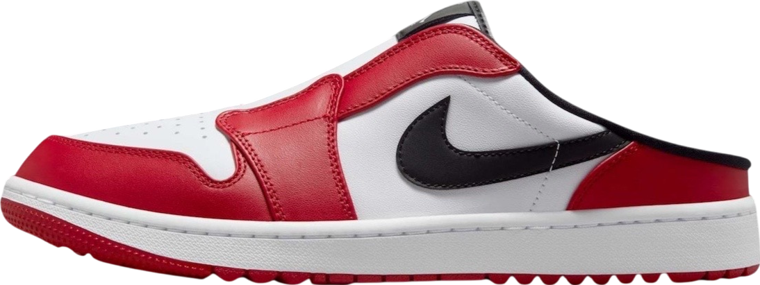 Air Jordan 1 Mule Golf Chicago White / Varsity Red