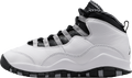 Air Jordan 10 GS White / Light Steel Grey