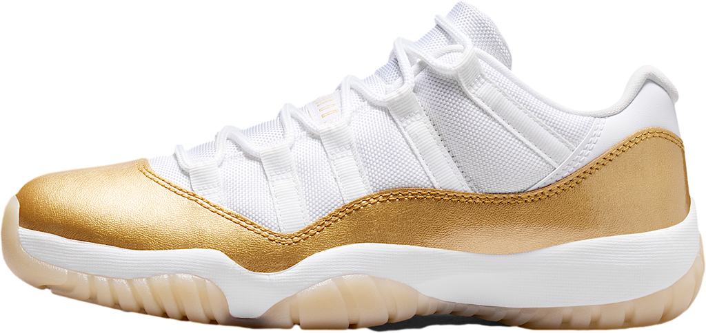 Air Jordan 11 Low White / Metallic Gold
