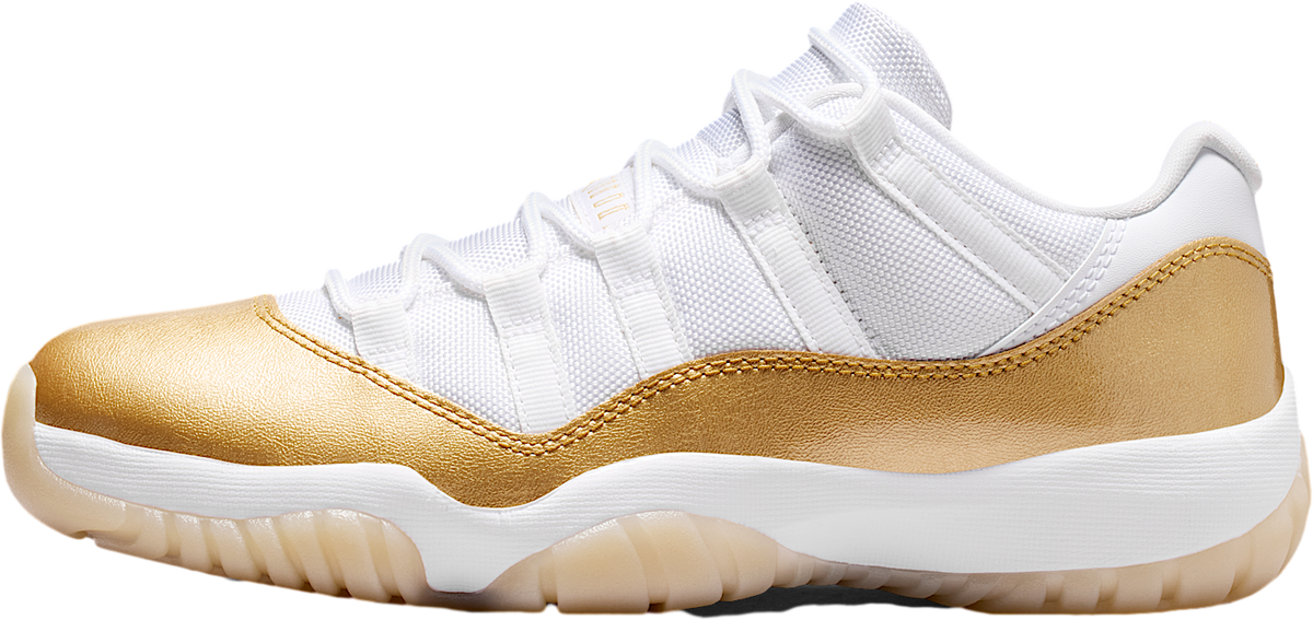 Air Jordan 11 Low White / Metallic Gold