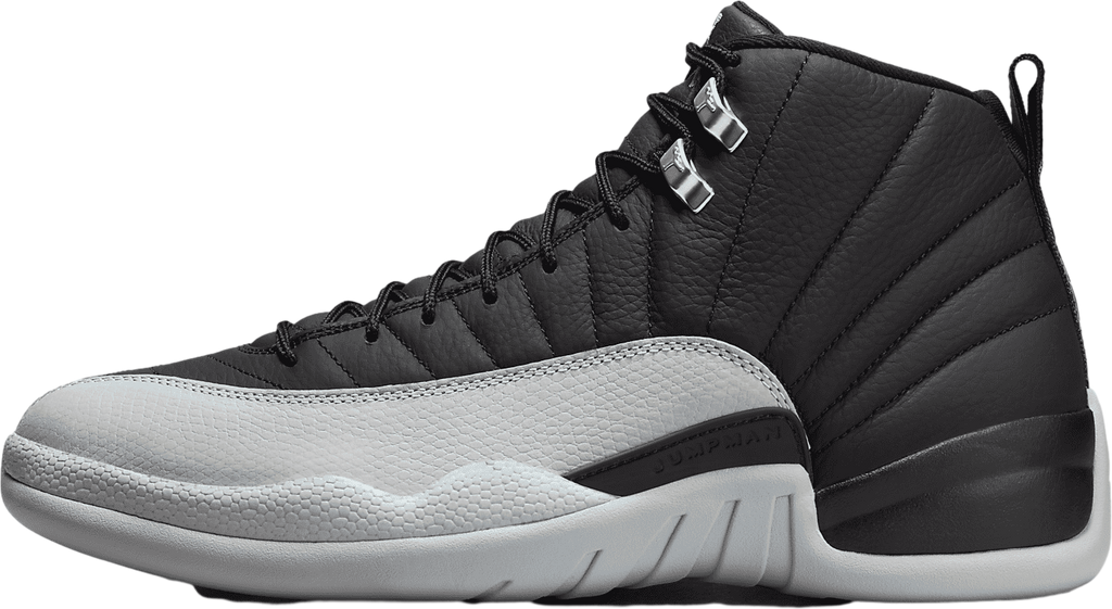 Air Jordan 12 Barons Black Wolf Grey