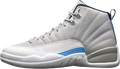 Air Jordan 12 Grey University Blue