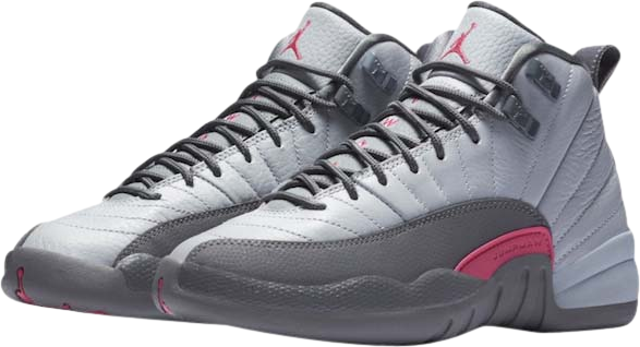 Air Jordan 12 GS Wolf Grey / Vivid Pink