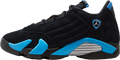 Air Jordan 14 GS Black / University Blue