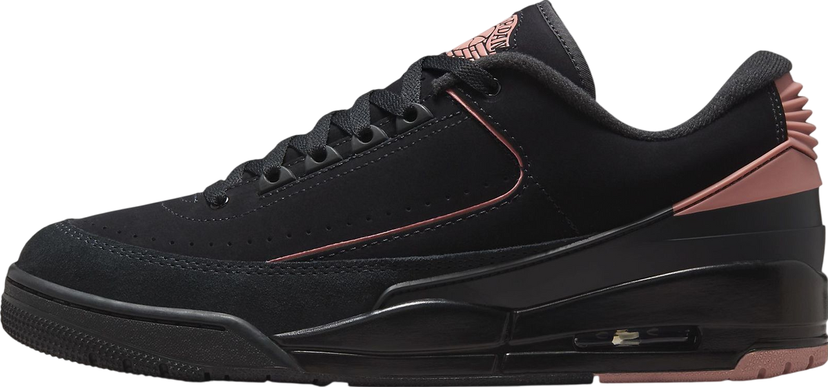 Air Jordan 2/3 Black / Rust Pink