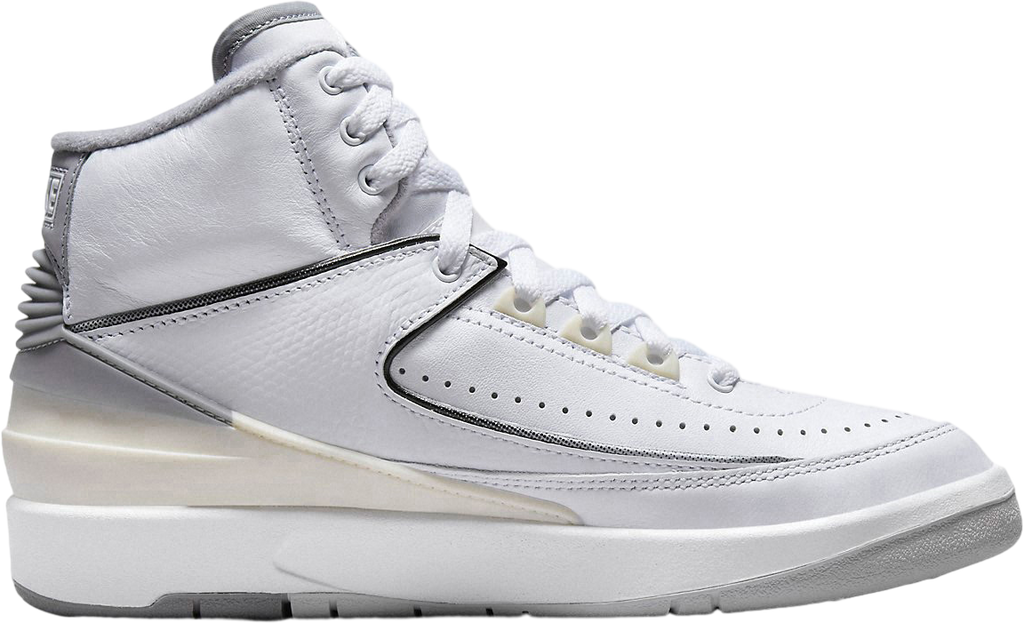 Air Jordan 2 Retro GS White / Cement Grey