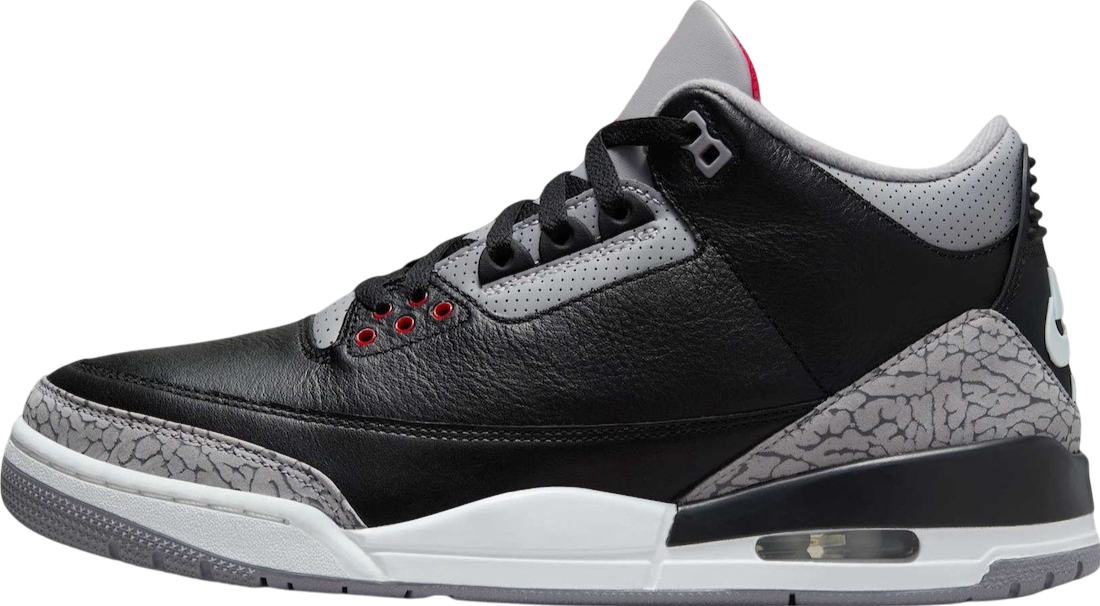 Air Jordan 3 Black Cement 2024