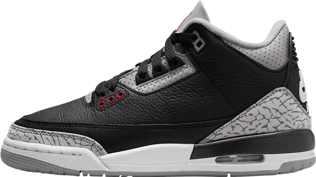 Air Jordan 3 Black Cement GS Black / Cement Grey