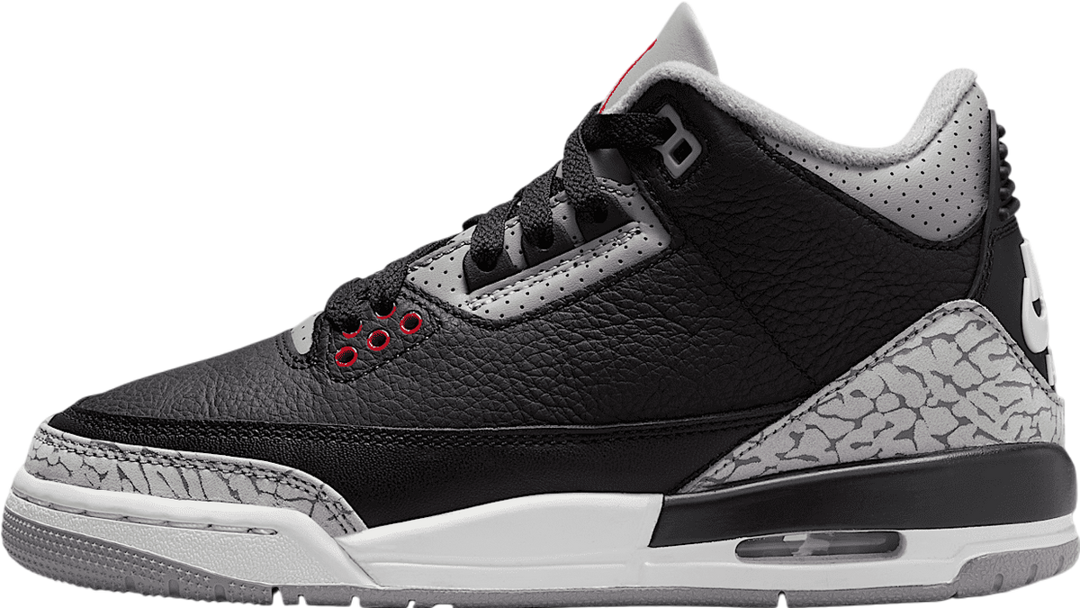 Air Jordan 3 Black Cement GS Black / Cement Grey