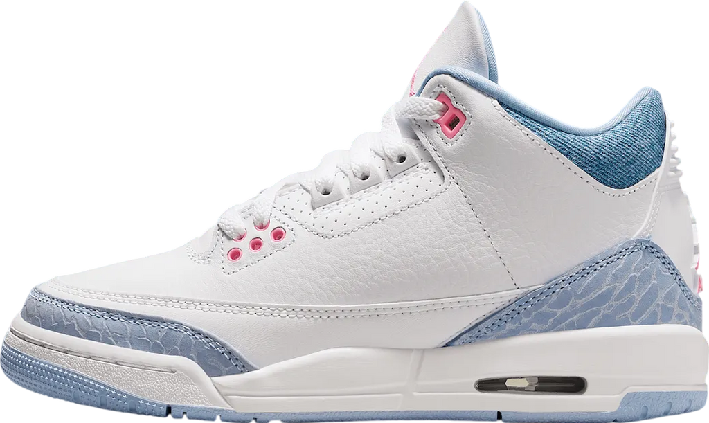 Air Jordan 3 GS White / Cobalt Bliss