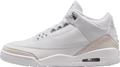 Air Jordan 3 Pure Money White / Metallic Silver