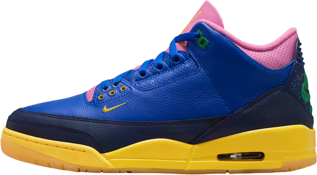 Air Jordan 3 Racer Blue / Lucky Green
