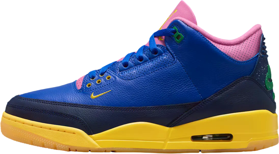 Air Jordan 3 Racer Blue / Lucky Green