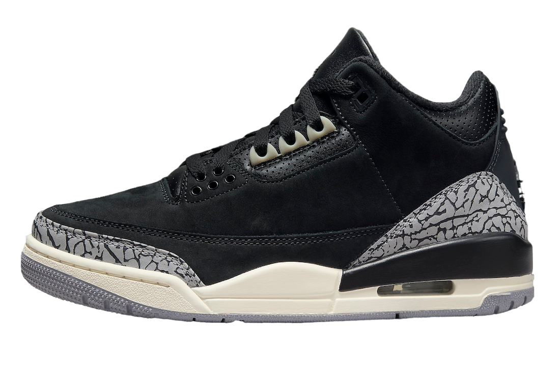 Air Jordan 3 WMNS Off Noir
