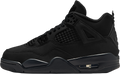 Air Jordan 4 GS Black / Light Graphite
