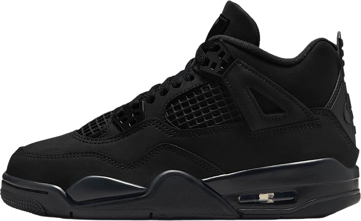 Air Jordan 4 GS Black / Light Graphite