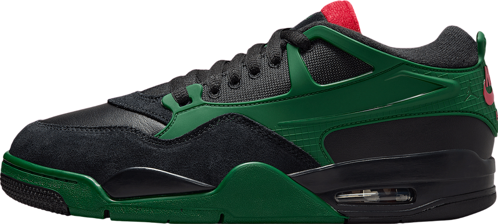 Air Jordan 4 RM Black / Gorge Green