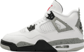 Air Jordan 4 White Cement GS Summit White / Cement Grey