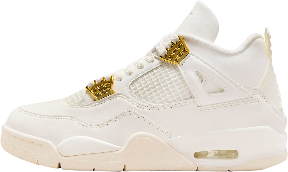 Air Jordan 4 WMNS Metallic Gold