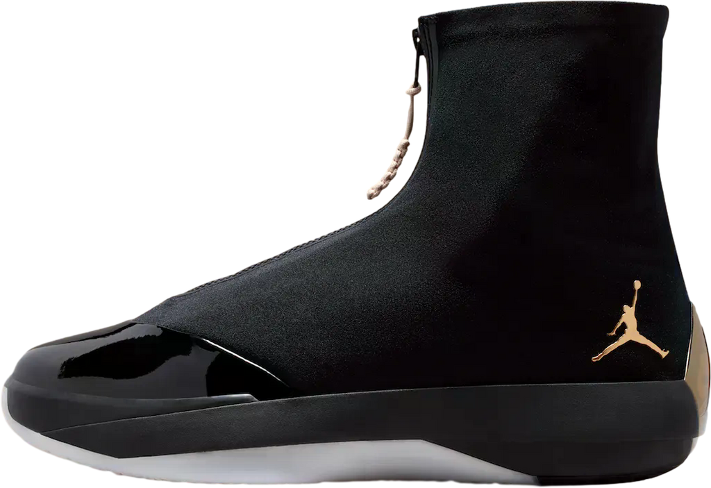 Air Jordan 4028 Black / Metallic Gold
