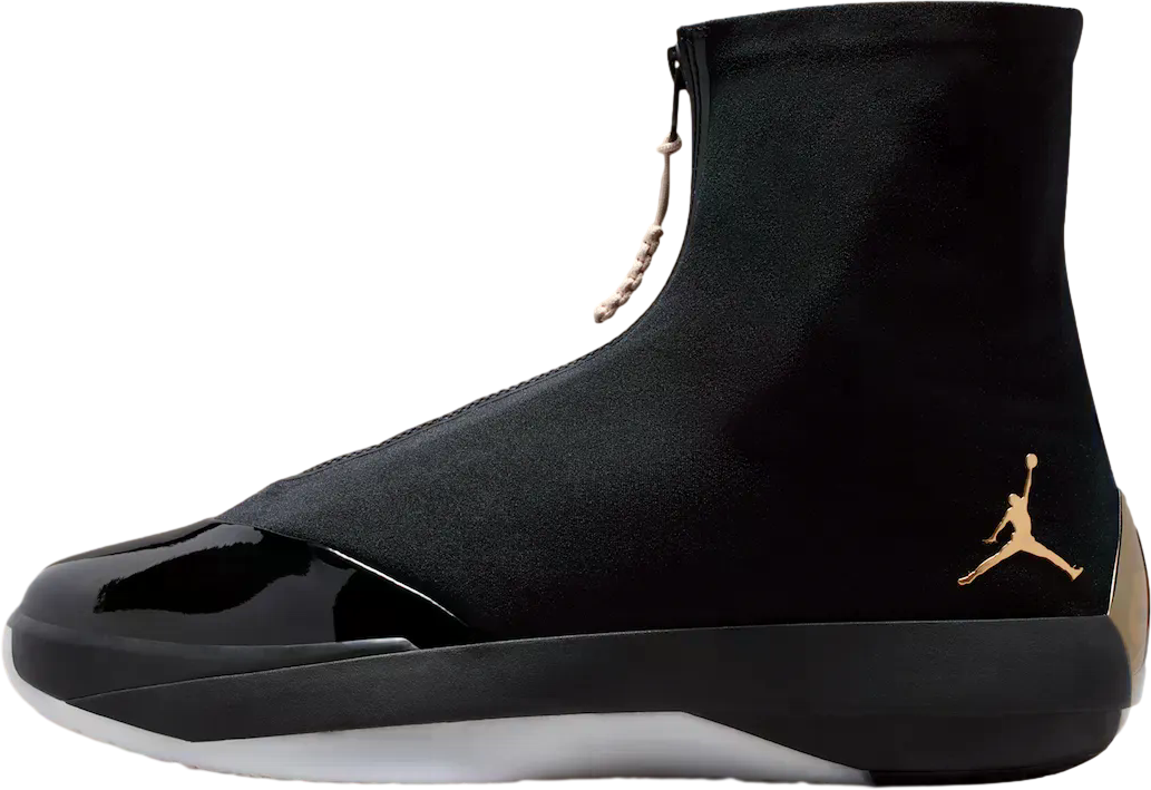 Air Jordan 4028 Black / Metallic Gold
