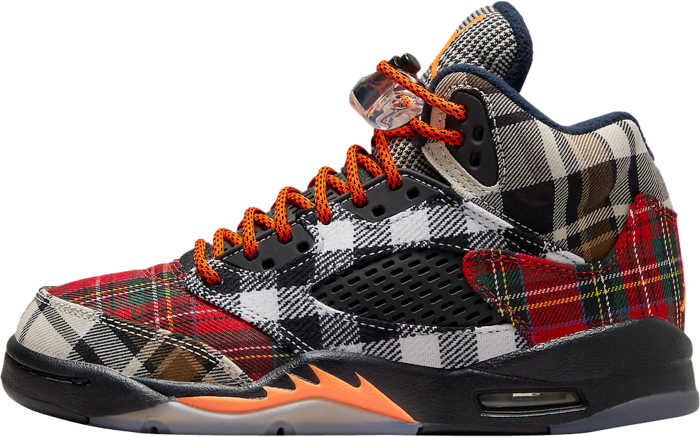 Air Jordan 5 GS Plaid