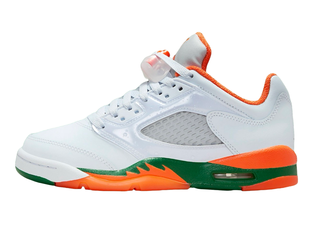 Air Jordan 5 Low GS Miami Hurricanes