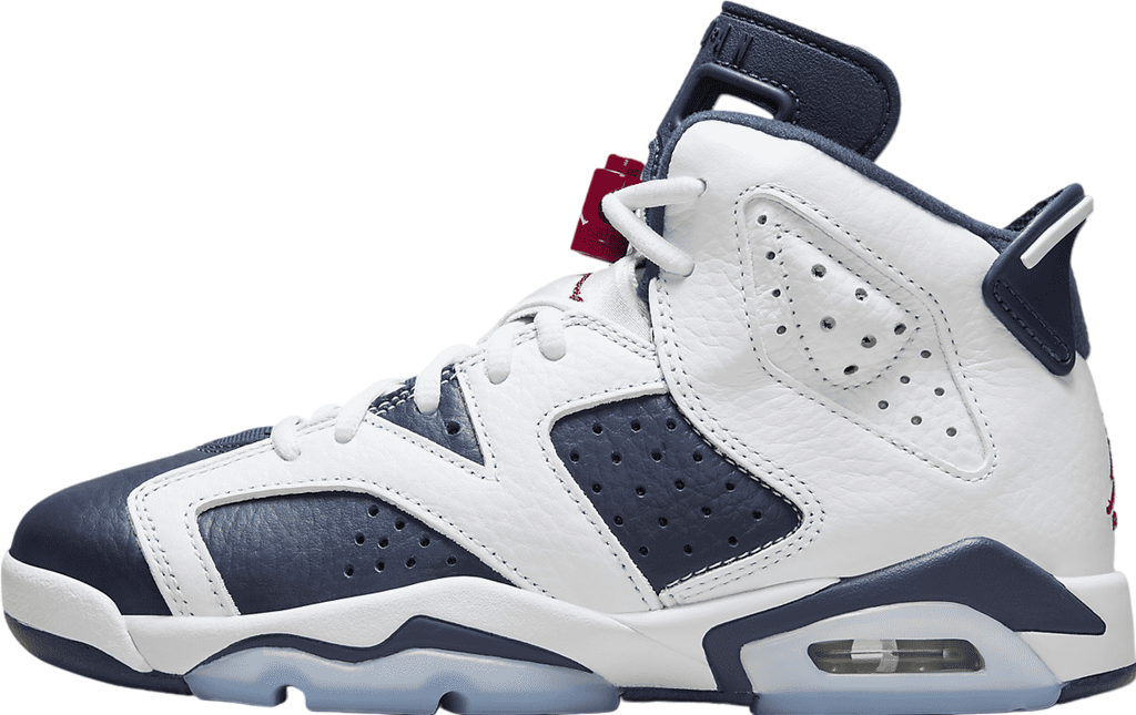 Air Jordan 6 GS White / Midnight Navy