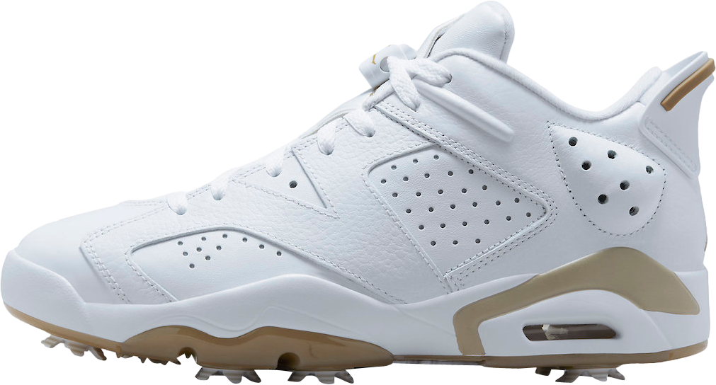 Air Jordan 6 Low Golf White Khaki