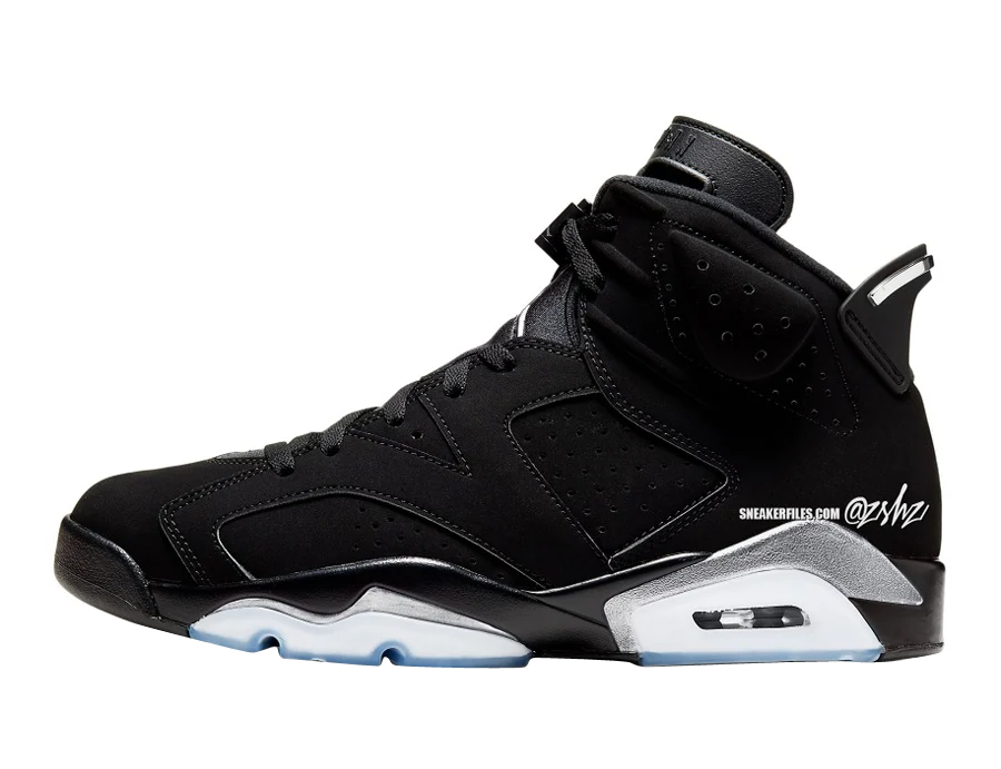 Air Jordan 6 Metallic Silver