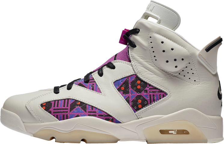 Air Jordan 6 Quai 54 Sail Black