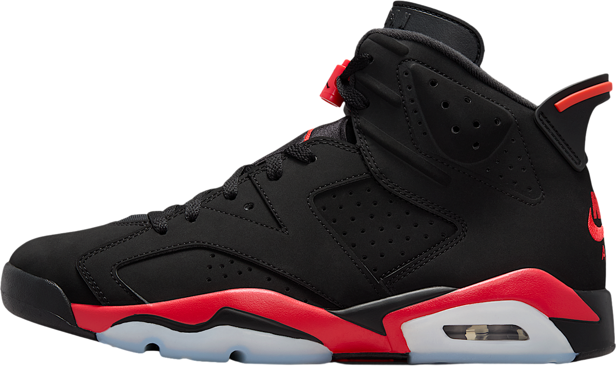 Air Jordan 6 Reverse Infrared Black / Light Crimson