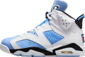 Air Jordan 6 UNC White