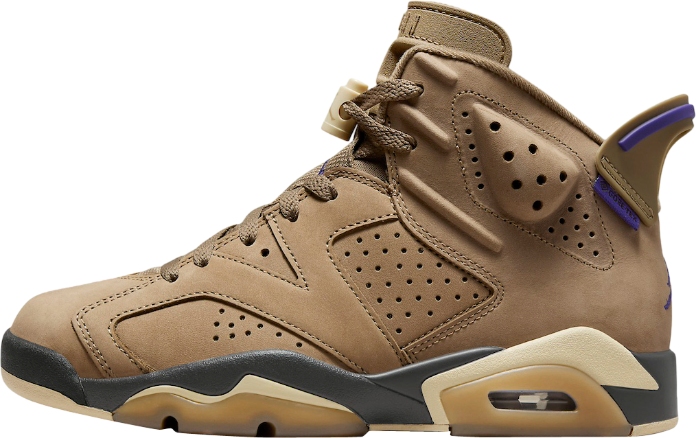 Air Jordan 6 WMNS Gore-Tex Brown Kelp
