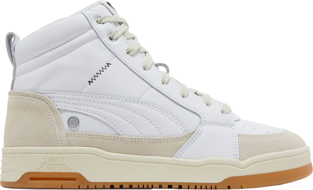 Ami x Puma Slipstream Mid White Pristine