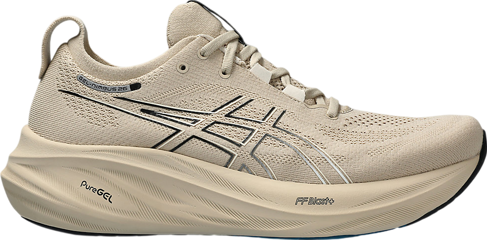 Asics Gel-Nimbus 26 Feather Grey / Black