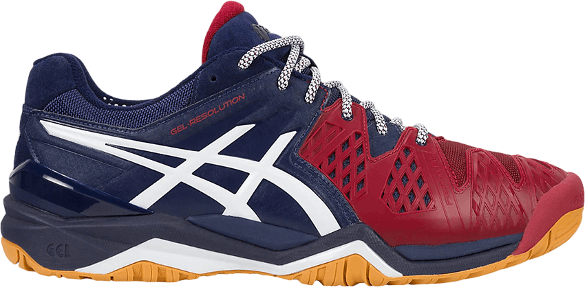 Asics Gel-Resolution 6 Burgundy / White
