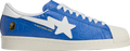 BAPE x adidas Superstar Blue White