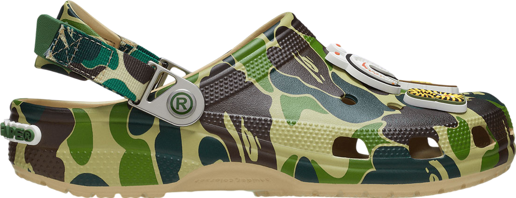 BAPE x Crocs Clog Chai