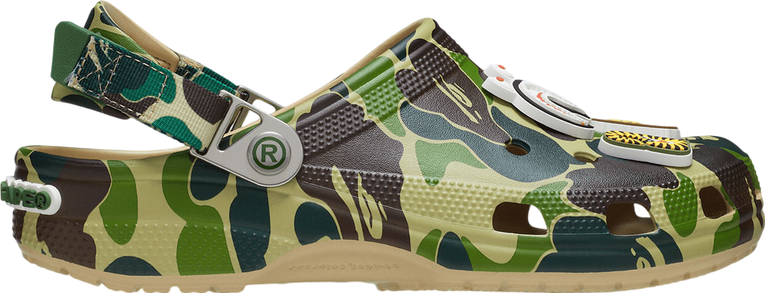 BAPE x Crocs Clog Chai