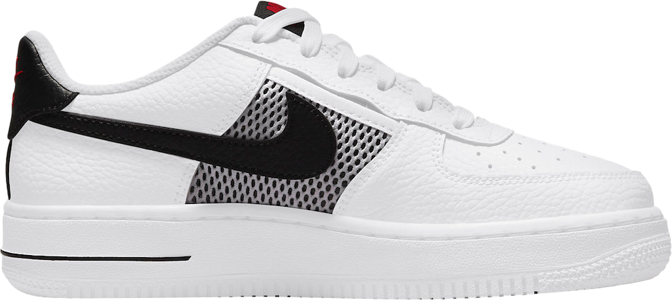 Nike Air Force 1 Low GS Mesh Pocket White Black
