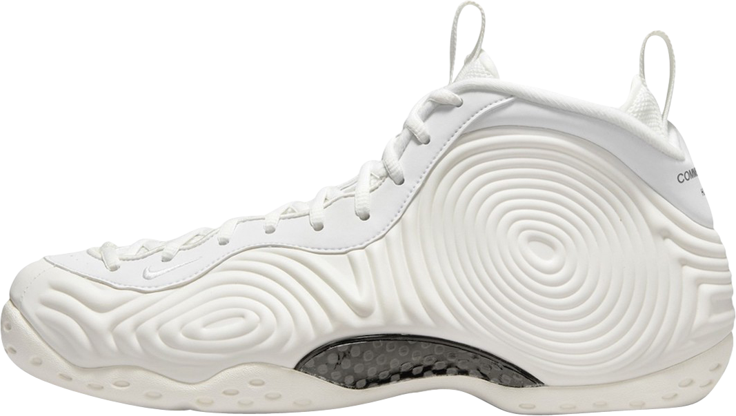 CDG x Nike Air Foamposite One White