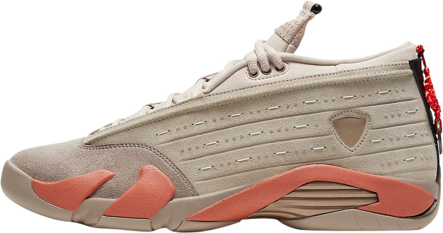 CLOT x Air Jordan 14 Low Terracotta