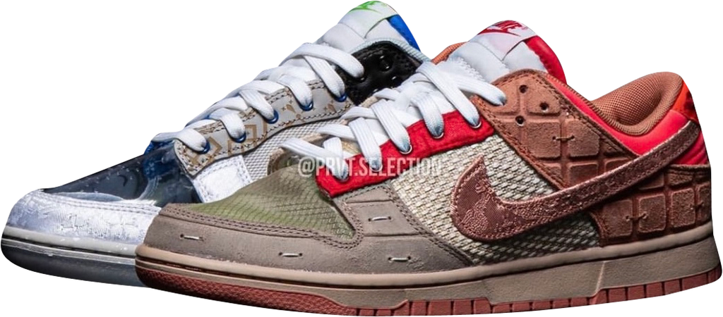 CLOT x Nike Dunk Low What The