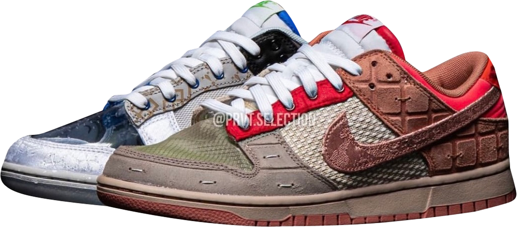 CLOT x Nike Dunk Low What The