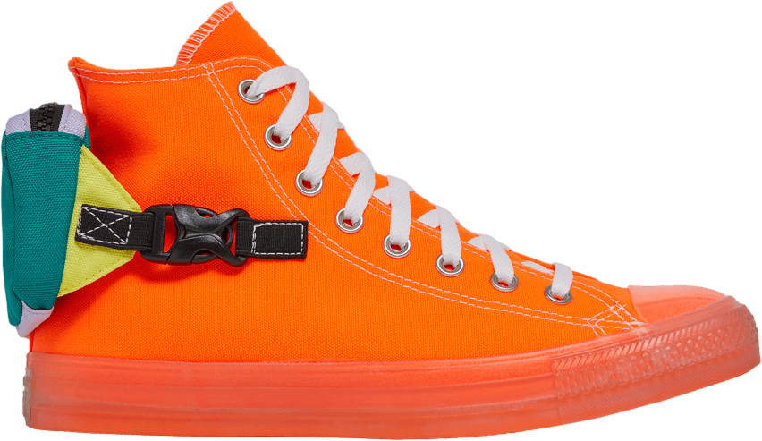 Converse Chuck Taylor All Star Buckle Up High Total Orange