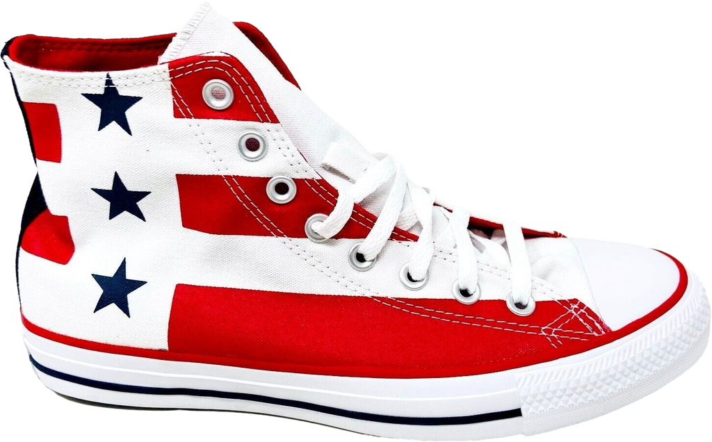 Converse Chuck Taylor All Star High Stars & Stripes White / University Red