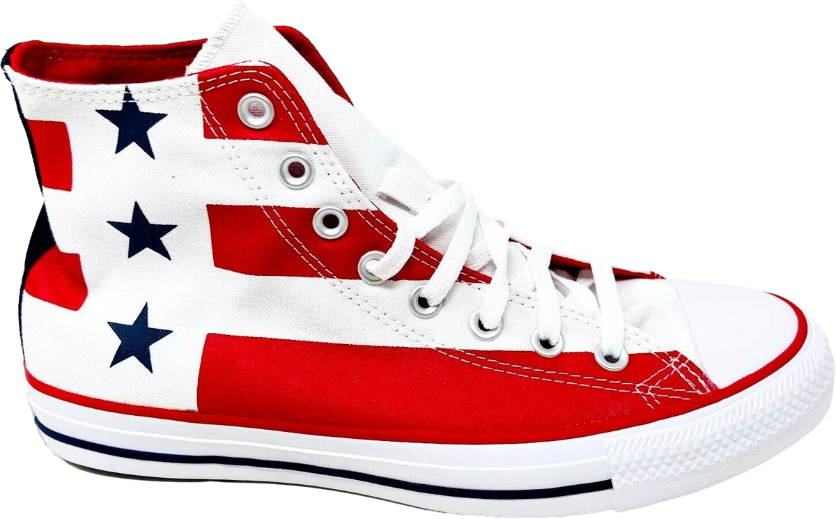 Converse Chuck Taylor All Star High Stars & Stripes White / University Red