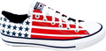Converse Chuck Taylor All Star Low Stars & Stripes White / Obsidian